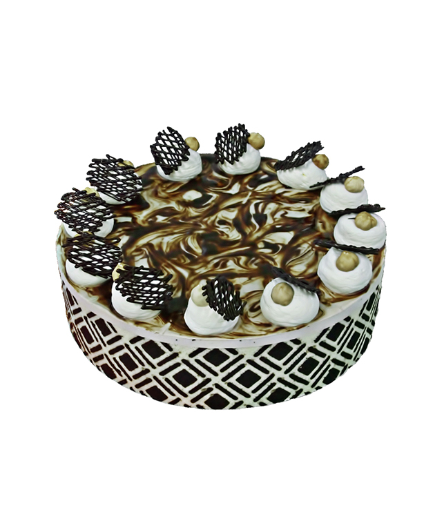 Hazelnut Mousse 7" (17cm) Round