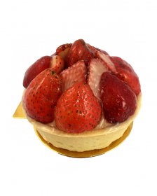 Strawberry Flans (Boxed 6)
