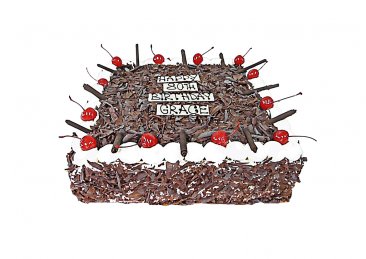 Wildberry Mousse 15" (40cm) Square